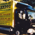 vrachtauto kees talen woning ontruimen